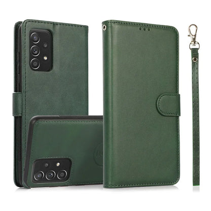 Samsung Galaxy A16–A15–A55–A14–A34–A54–A13–A33–A53–A73–A52–A72–A51 Case - Magnetic Flip Leather Wallet Cover with Card Slots