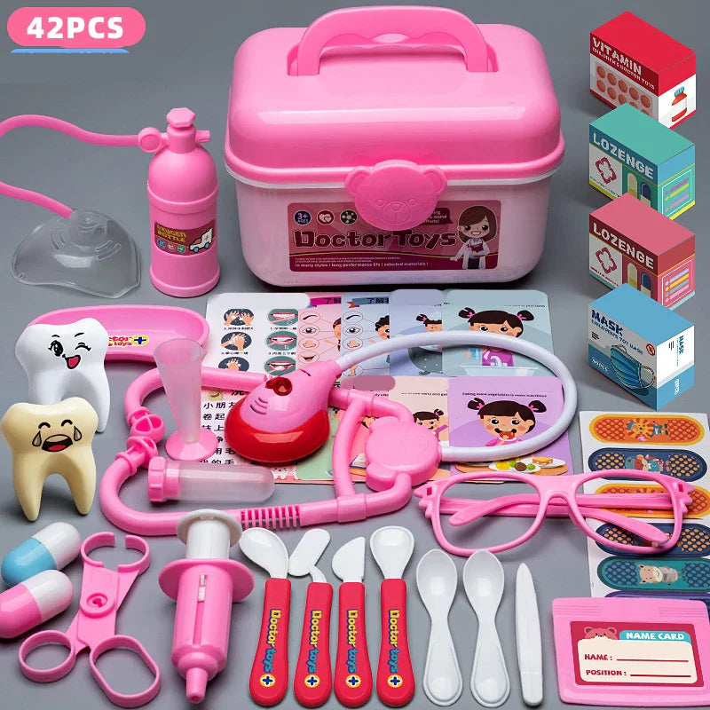 Children's Doctor Play Set - Simulation Nurse Toy Accessories for Boys & Girls, Home Play Gift