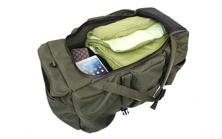 100L Large Travel & Camping Backpack — Men’s Outdoor Hiking, Trekking, Tactical Duffel & Weekend Carry-On Luggage