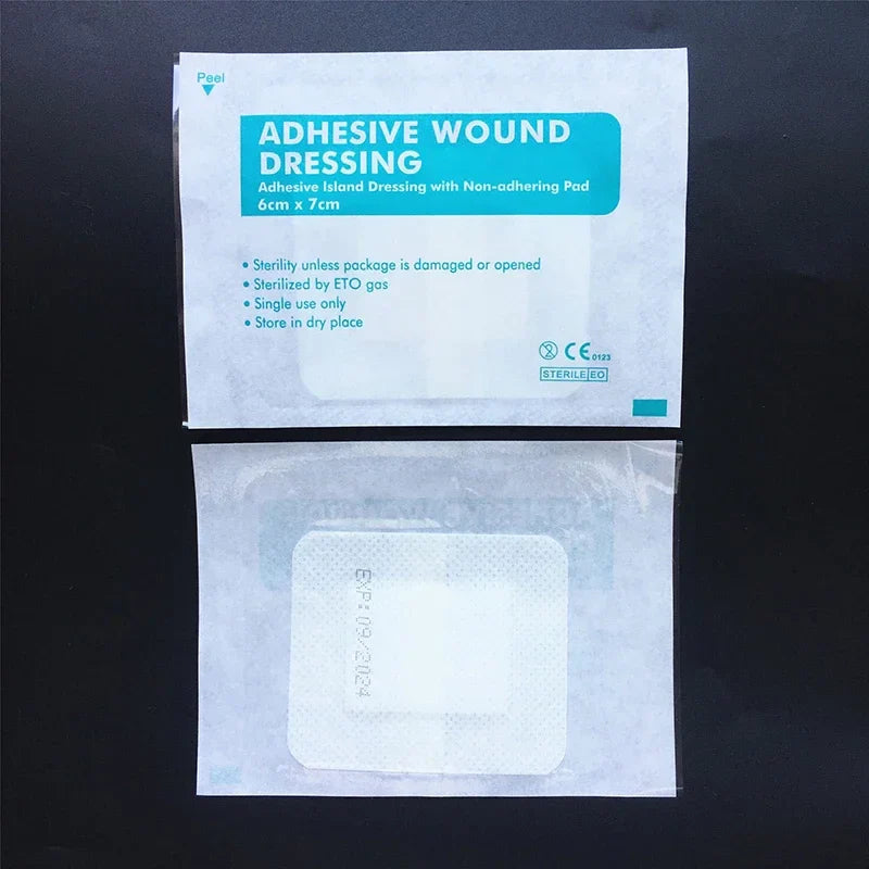 Outdoor Emergency Survival Triangular Bandage — Self-Rescue Hemostatic Non-Woven First Aid 96x96x136cm