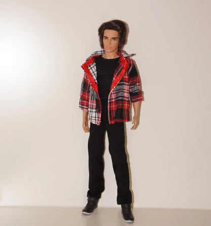 30cm Male Anime Doll Clothes – 1/6 BJD Fashion Casual Suit for KEN Dolls, DIY Reborn Toy Accessories & Gifts
