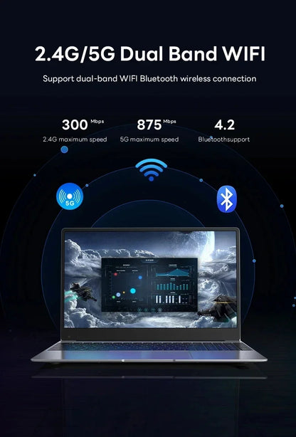 14.1" Portable Windows 11 Laptop – Intel Core i9-8950HK, 16GB RAM, 1TB/2TB SSD, HD Screen Notebook PC