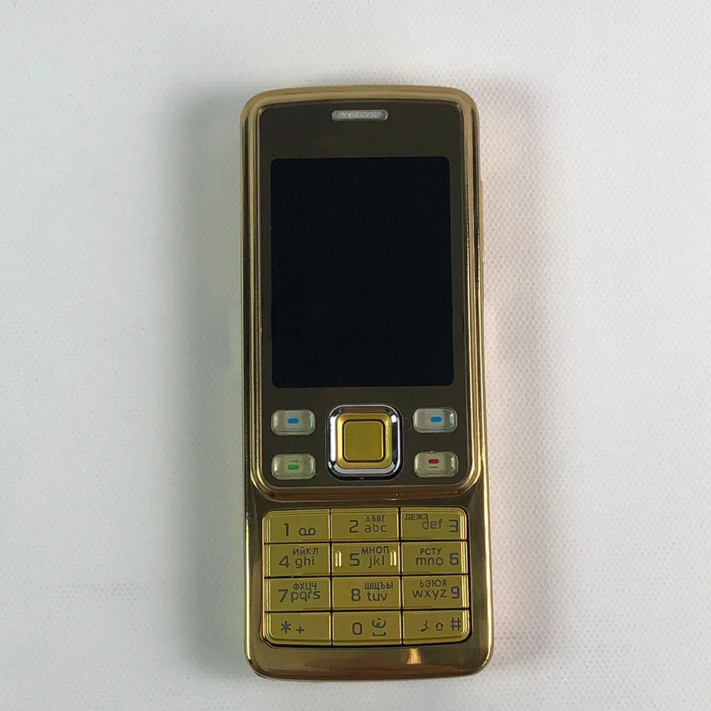 Original Nokia 6300 GSM 2G Mobile Phone – Bluetooth, Multi-Language Keyboard (Russian, Arabic, Hebrew, English), 2007 Used Cellphone