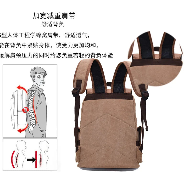 One Piece Anime Backpack – Kawaii Boys Canvas School Bag with Drawstring, Large Capacity Student Gift