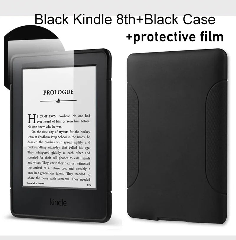 6" Original Kindle 8th Gen E-Book Reader, E-Ink Touch Screen, Without Backlight, Supports Multiple Languages, Perfect Gift