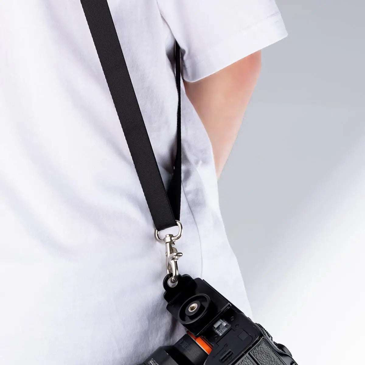 K Double Shoulder Camera Strap – Quick Release Belt Harness for DSLR Cameras & Camcorders, Compatible with Canon Nikon Sony