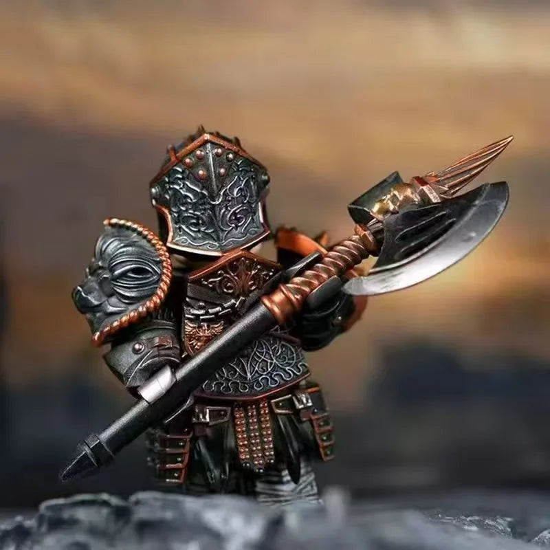 Lich King Medieval Round Table Knights Building Block Set – Sir Kay & Gaheris Anime Action Figure Collectible Toy
