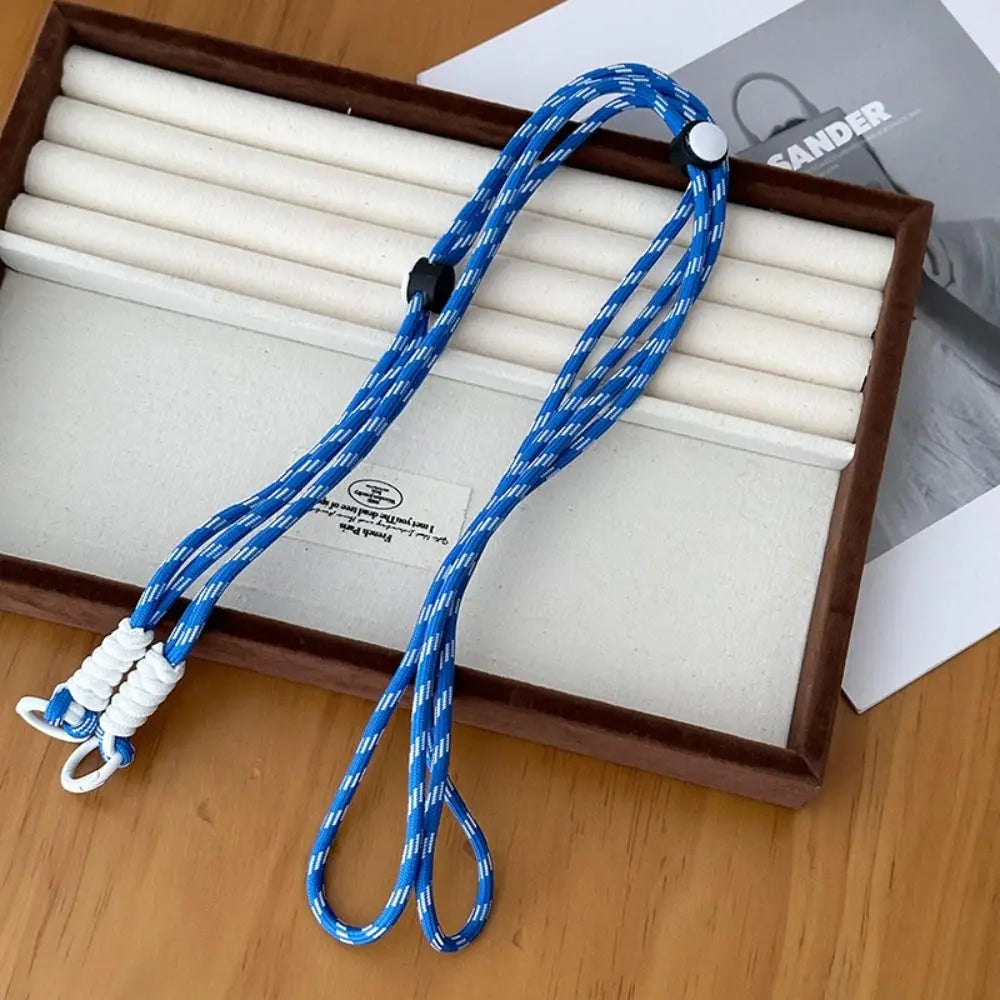 Cute Adjustable Crossbody Bag Chain Strap – Detachable Stripe Shoulder Bag & Phone Hanging Rope Accessory