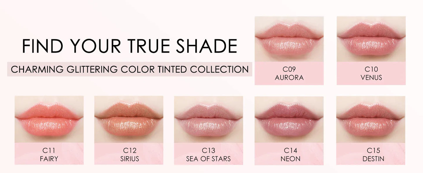 CATKIN Sparkling Lip Balm – Moonlight Color-Changing Lipstick, New Series Hydrating Lip Care