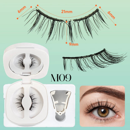 VYRILA Soft Magnetic Eyelashes Reusable No Glue 3D Natural Look Magnetic Lashes Kit Easy Apply Eye Makeup