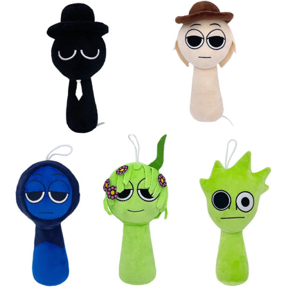 20cm Sprunki Plush Toys – Sprunki Game Pillow Doll, Soft Stuffed Toy for Kids’ Birthday & Christmas Gift