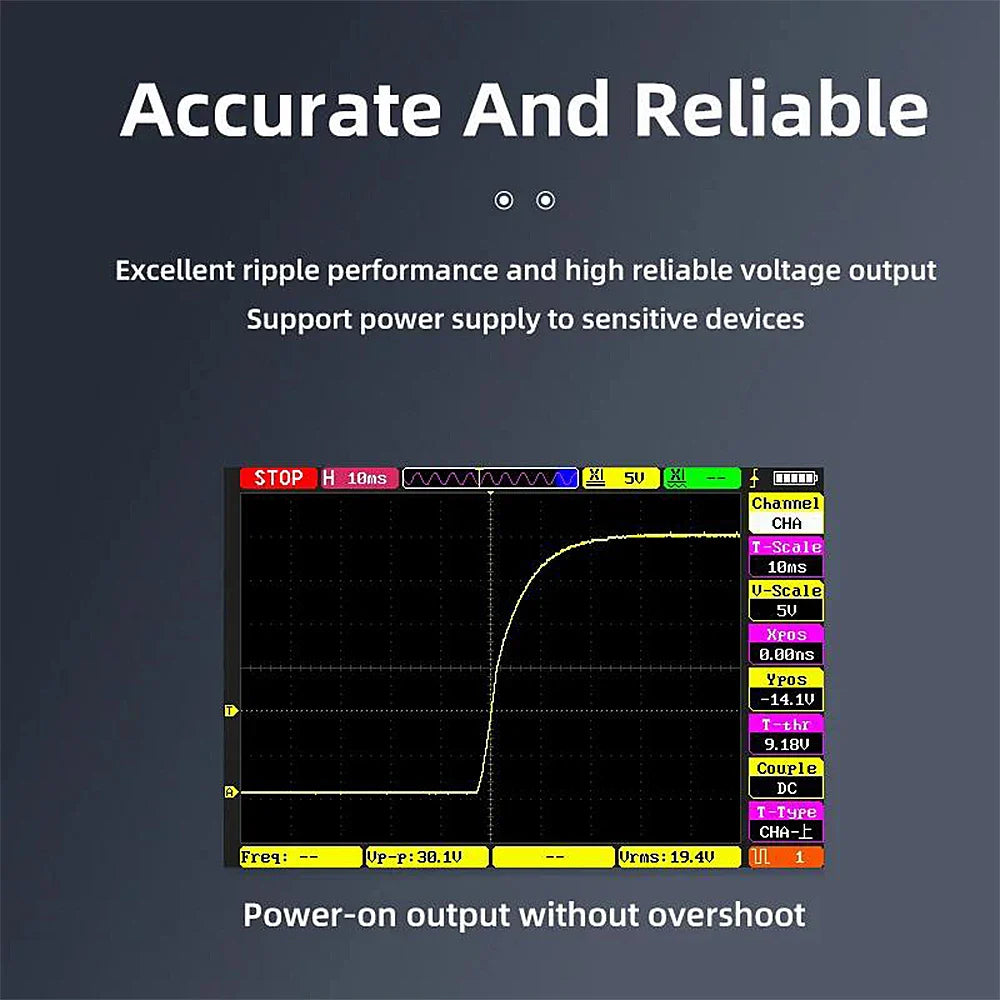 DP100 Mini DC Lab Power Supply — Adjustable 30V 5A Portable Digital Switching Bench Power Supply