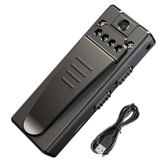Vandlion A7 Micro Video Camera with Voice Recorder – Infrared Night Vision Clip DV Camcorder for Car and Security