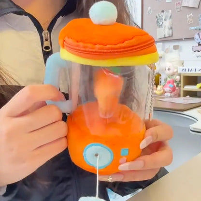 Rotating Carrot Plush Toy — Cute Dancing Vegetable Cartoon Interactive Toy for Kids Boys & Girls