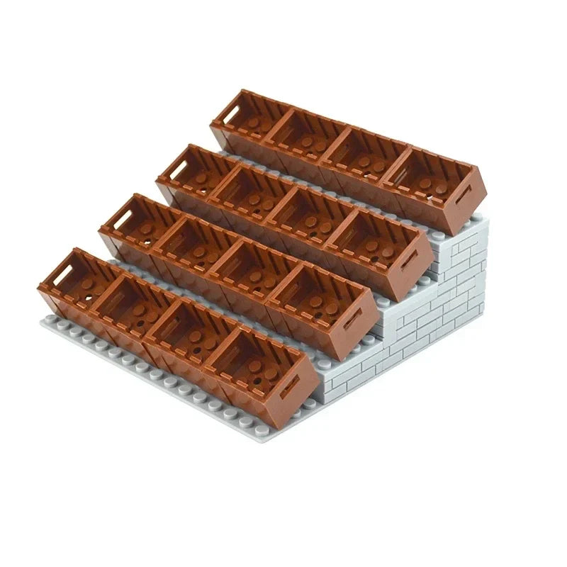 DIY Mini Food Building Block Figures – Bread, Fish, Fruit, Chicken, Crab, Hot Dog, Cake, Pizza & Carrot Creative Toy Bricks