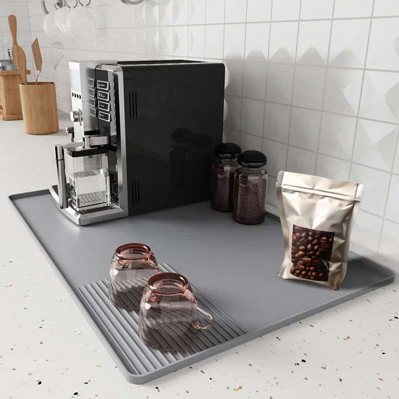 JUSTINLAU Non-Slip Silicone Espresso Tamping Mat – Coffee Press Cushion Pad & Tamp Station Tool for Home & Café Barista Use