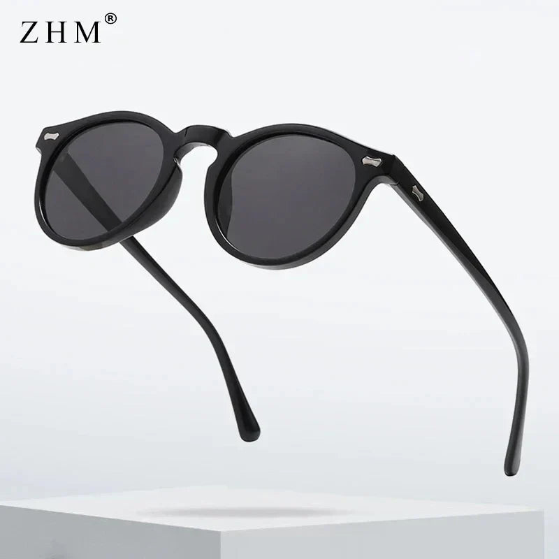 Retro Polarized Sunglasses — Small Round Vintage Shades for Men & Women