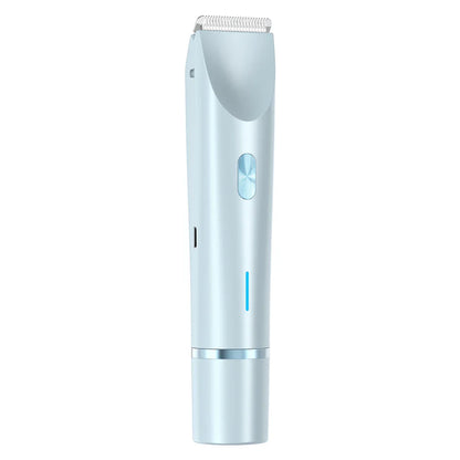 Women’s 2-in-1 Electric Razor – Dual-Head Painless Wet & Dry Bikini Trimmer with Detachable Head Shaver