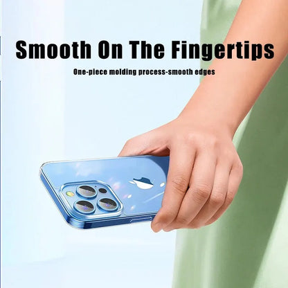 Clear Silicone iPhone Case - Ultra-Thin Soft Protective Cover for iPhone 11, 12, 13, 14 & 15 Series
