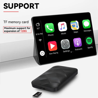 Acodo 2025 3-in-1 CarPlay AI Box — Wireless Android Auto & USB Adapter for YouTube, Netflix, Universal TV, Plug & Play