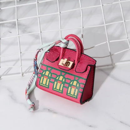 New Mini House Small Bag - Handheld, Portable with Hand Rope, Bluetooth Earphone Bag, Zero Wallet, Multi-Functional Small Bag