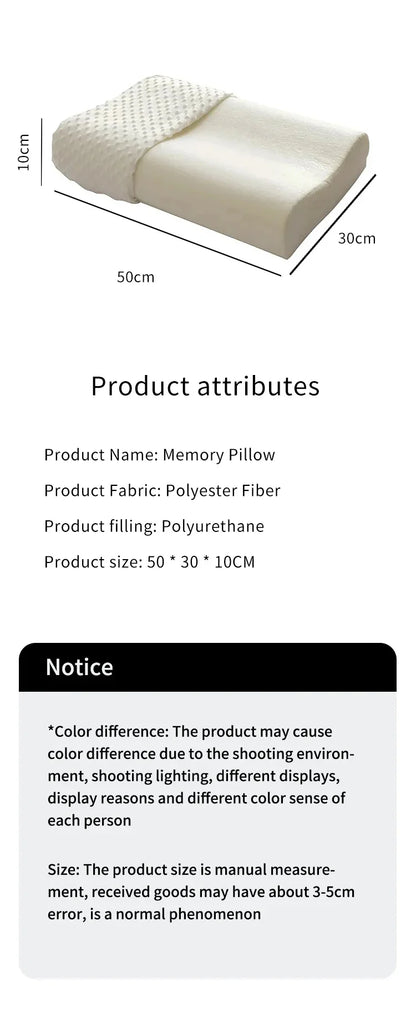 Adjustable Memory Foam Pillow – Orthopedic Contour Side Sleeper for Neck & Shoulder Pain Relief