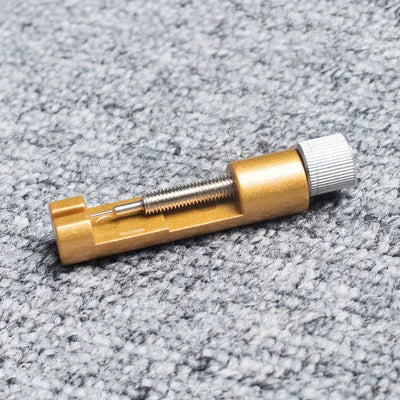Metal Watch Strap Link Pin Remover Tool — Watch Repair Kit with 3 Extra Pins for Watchmakers