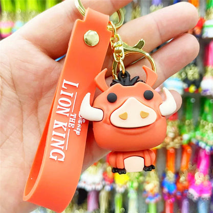 Kawaii Anime Disney Toy Story Keychain – Cartoon Doll Pendant Keyring for Kids, Personalized Gift
