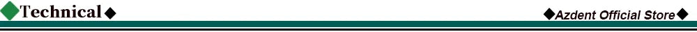 Azdent 6pcs/Pack 25mm SX Dental Files Root Canal Use Rotary Heat Activated  Endodontic Files Rotating File Dentistry Instruments
