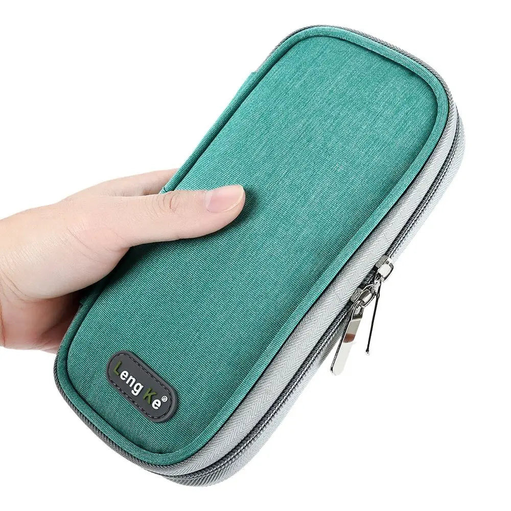 Oxford Cloth Insulin Cooling Bag - Portable Cold Storage Medicine Cooler for Diabetes, Travel-Friendly Drug Freezer