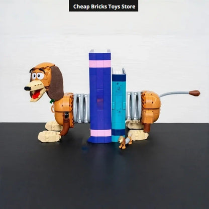 Dog Bookends Building Block Set - 1311-Piece Adult Model Kit Movie Character Collectible Gift