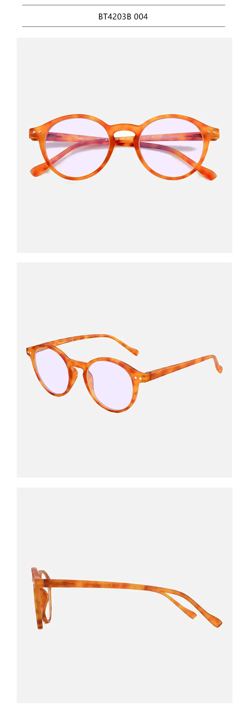 ZENOTTIC 2025 Retro Reading Glasses – Anti-Blue Light Blocking Eyeglasses for Women & Men, Diopter 0 to 4.0