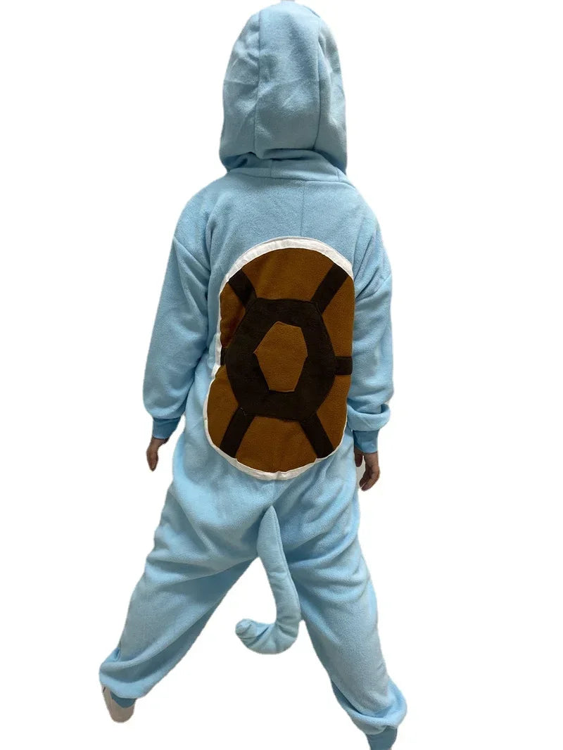 TAKARA TOMY Pokémon Kids Onesie - Jigglypuff, Pikachu, Gengar, Snorlax & Bulbasaur Cosplay Pajamas