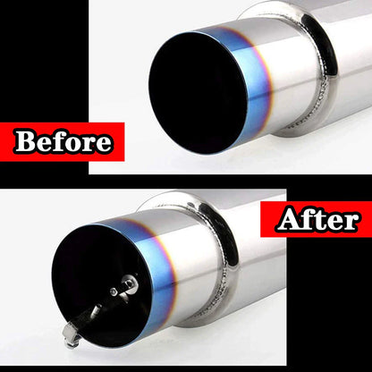 Universal Aluminum Turbo Whistle – Car Exhaust Muffler Sound Simulator Blow-Off Valve Turbo Noise Enhancer Accessory