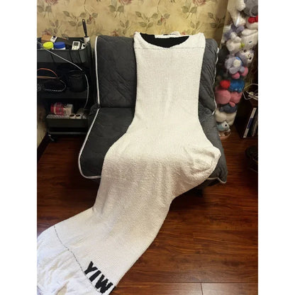 Large Sock Sleeping Bag - Funny Thick Warm Blanket for Men, Women & Kids