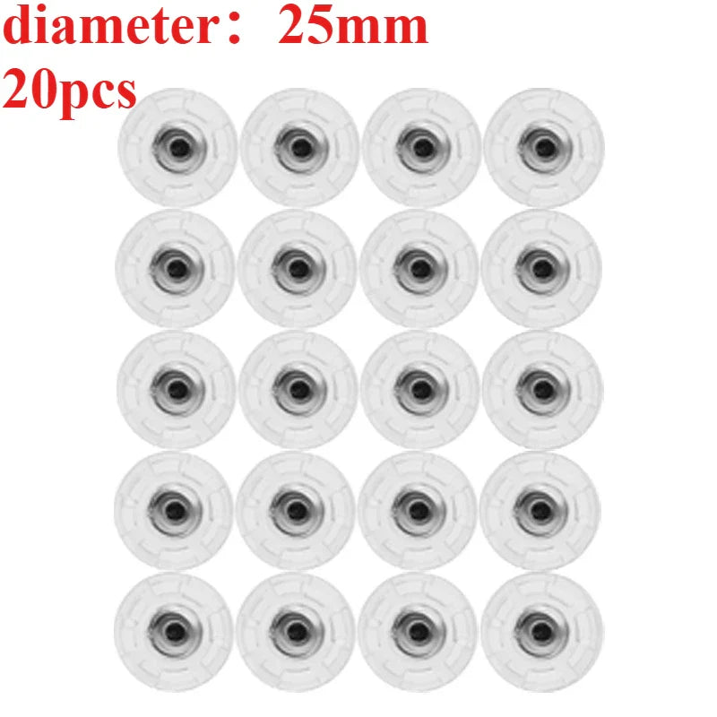 DIY Transparent Plastic Snaps – Invisible Seamless Fasteners, Durable Button Alternatives for Shirts & Dresses