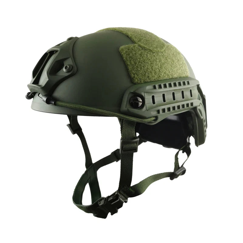 FAST Tactical Airsoft Helmet – Thickened ABS MH Helmet for Outdoor CS, PJ Air Gun Shooting Protective Gear