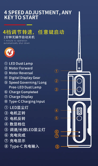 MECHANIC IR10 Pro IR13 IR14 IR16 Electric OCA Glue Removal Tool – Rechargeable Phone Screen Cleaning, Grinding & Polishing Tool