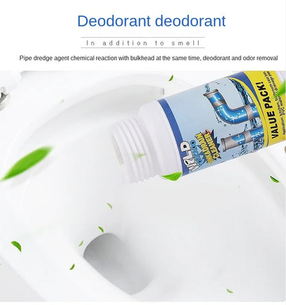 100g Powerful Sink Drain Cleaner – High-Efficiency Clog Remover, Kitchen Sewer & Pipe Cleaning Powder