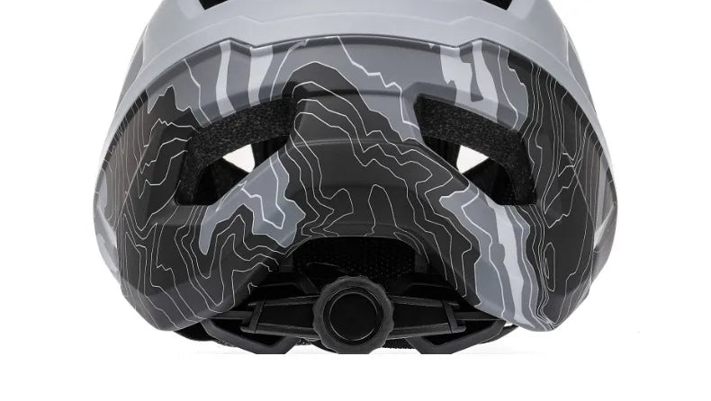 BATFOX Matte Black MTB Bike Helmet – Men's Mountain Bike Cycling Helmet Casco Ciclismo