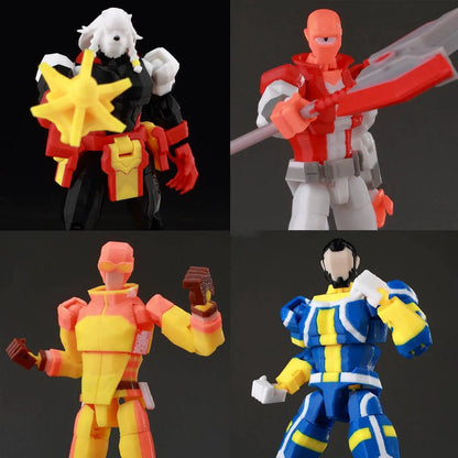 9L3D Lucky 13 Invincible Boy Action Figure – 3D Printed Multi-Jointed Poseable Anime Collectible Model Toy Gift