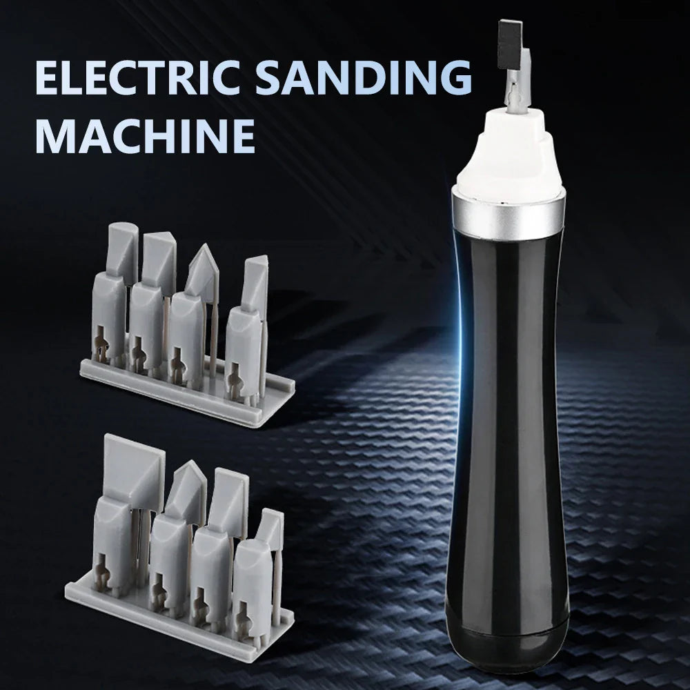 MS-148 Mini Electric Reciprocating Sander – Precision Grinding Pen & Polishing Drill Tool for DIY Model Craft