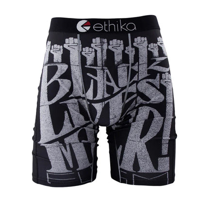 ETHIKA Men’s Boxer Briefs – Breathable Sexy Swim Underwear Trunks, Plus Size S–3XL Quick-Dry Comfortable Men’s Underpants