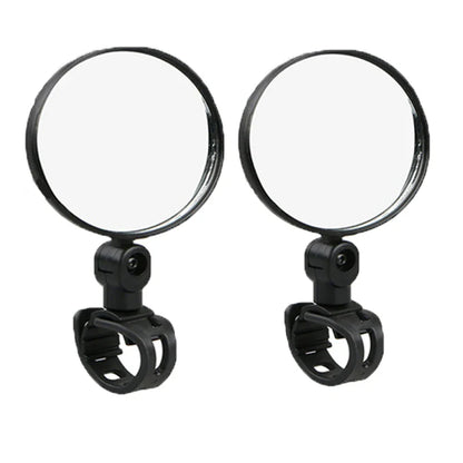 Universal Bicycle & Motorcycle Rearview Mirror | 360° Rotatable Adjustable Handlebar Mirror