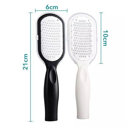 Professional Stainless Steel Callus Remover Foot File Scraper - Pedicure Tool for Dead Skin Removal, Heel & Feet Care - 1 Piece
