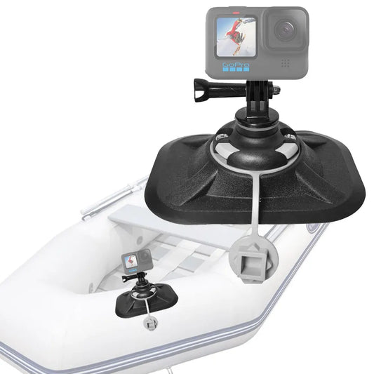 Inflatable Boat Camera Mount for GoPro – Kayak, Paddleboard & Raft Action Camera Holder Base Attachment