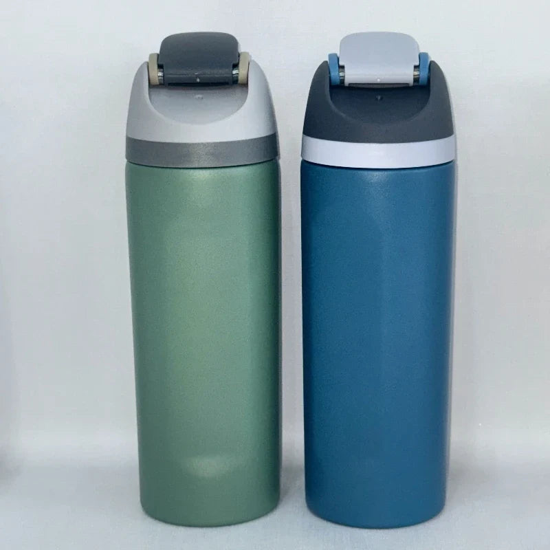 Stainless Steel Fruit Car Cup - Large-Capacity Insulated Portable Sports Water Bottle