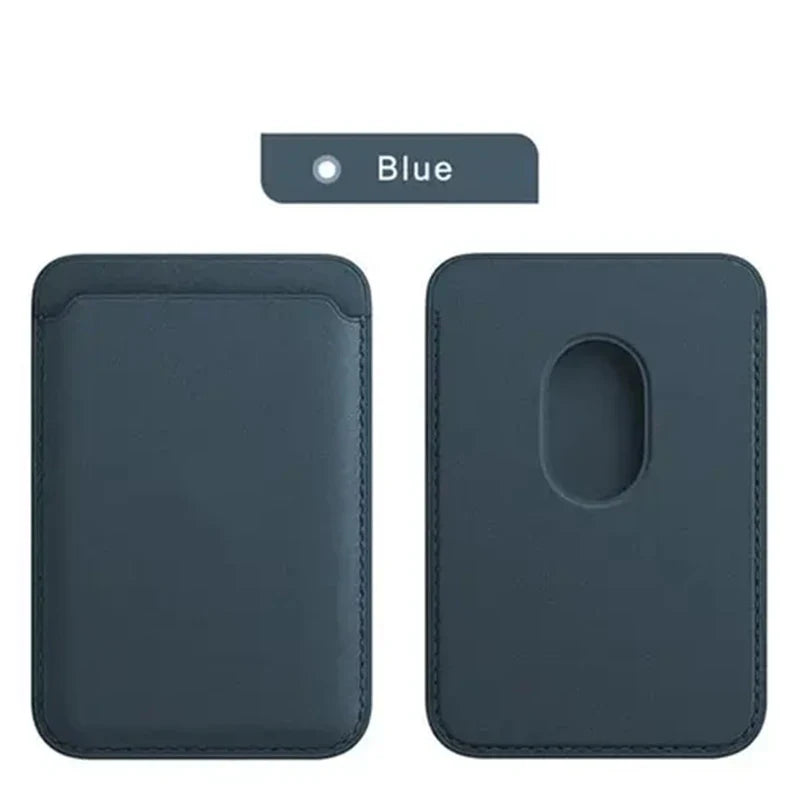 Leather MagSafe Wallet Case with Card Holder for iPhone 15 Pro Max, Compatible with iPhone 14, 13 & 12