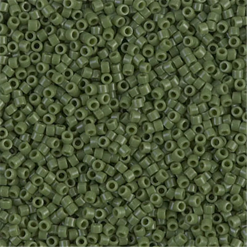 Miyuki Delica Seed Beads - 11/0 Glass Beads for DIY Jewelry, Bracelet Making & Craft Projects