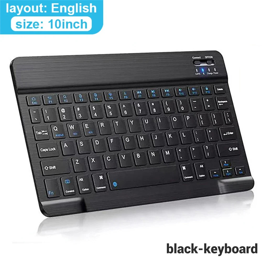 Bluetooth Wireless Keyboard & Mouse Set – Multi-Language Support for iOS, Android, Windows, iPad & Tablets